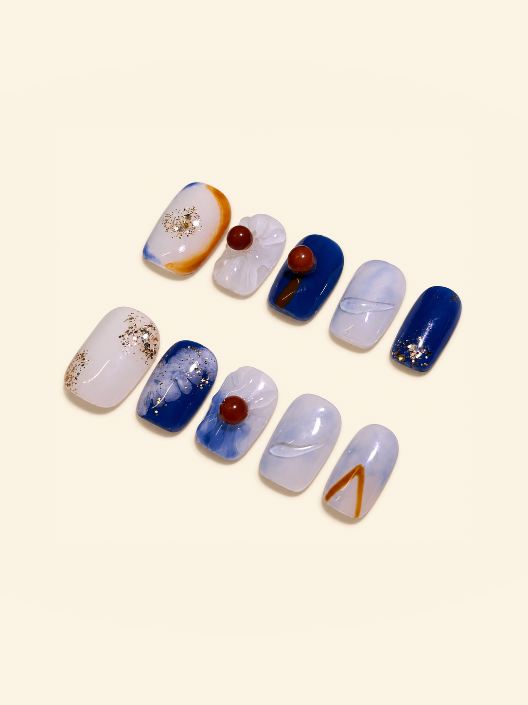 Ocean Sunset | Handmade Press-On Nails