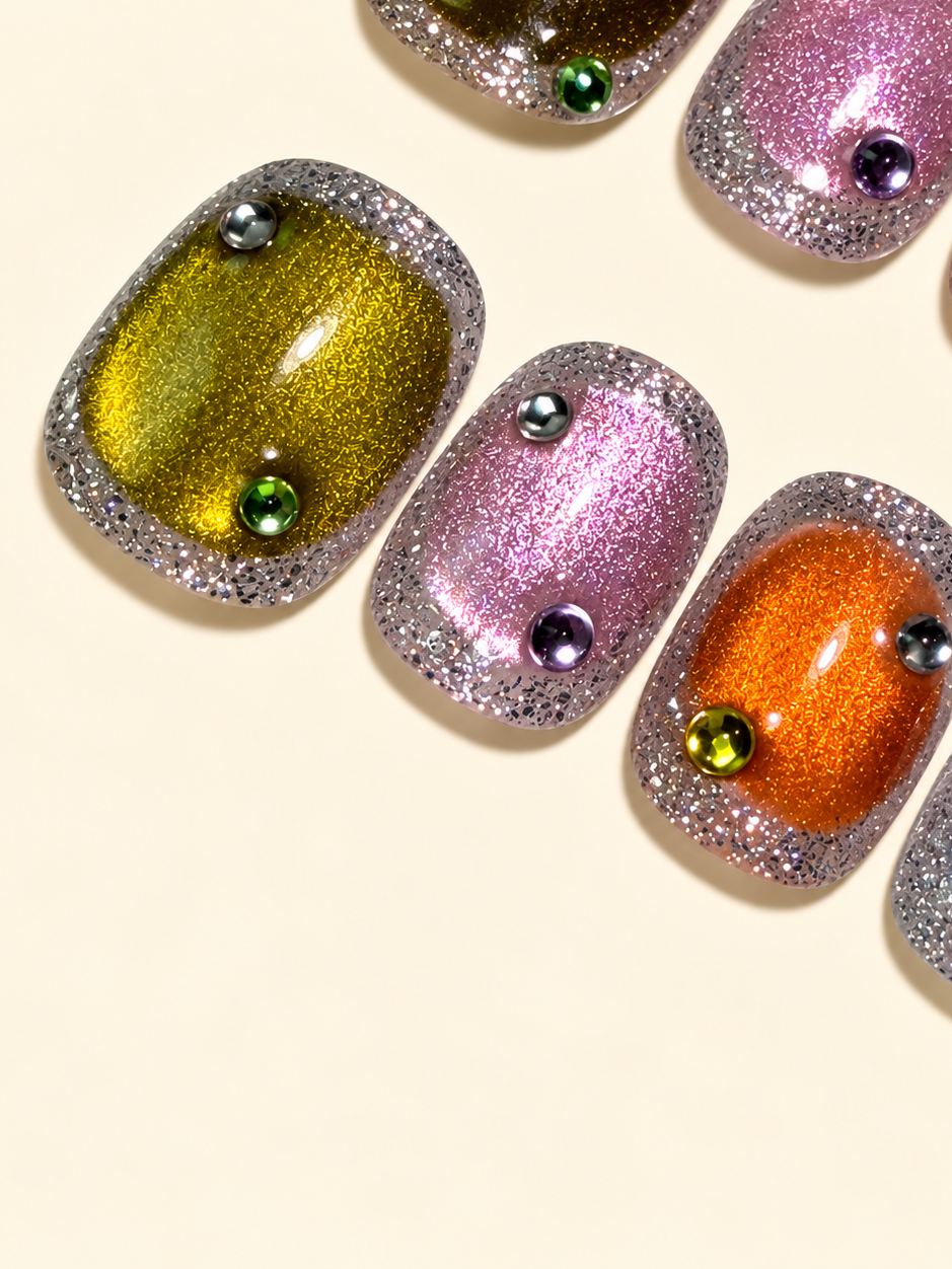 Candy Galaxy | Handmade Press-On Nails
